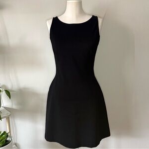 Elegant Black Lilla P Sleeveless A-line 100% Cotton Dress